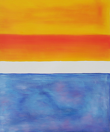 Yellow Red Blue - Mark Rothko