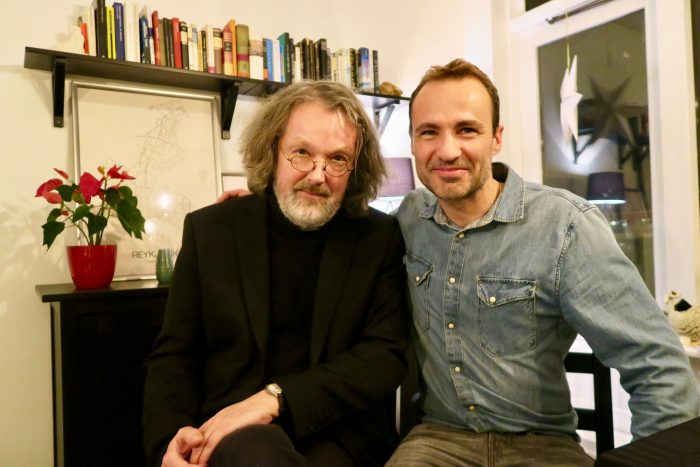 Arni Thorarinsson interview English with Jordi Pujolà Spanish writer in Iceland